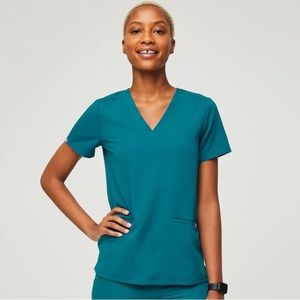 Figs Pacific Blue 🌊 Casma Scrub Top